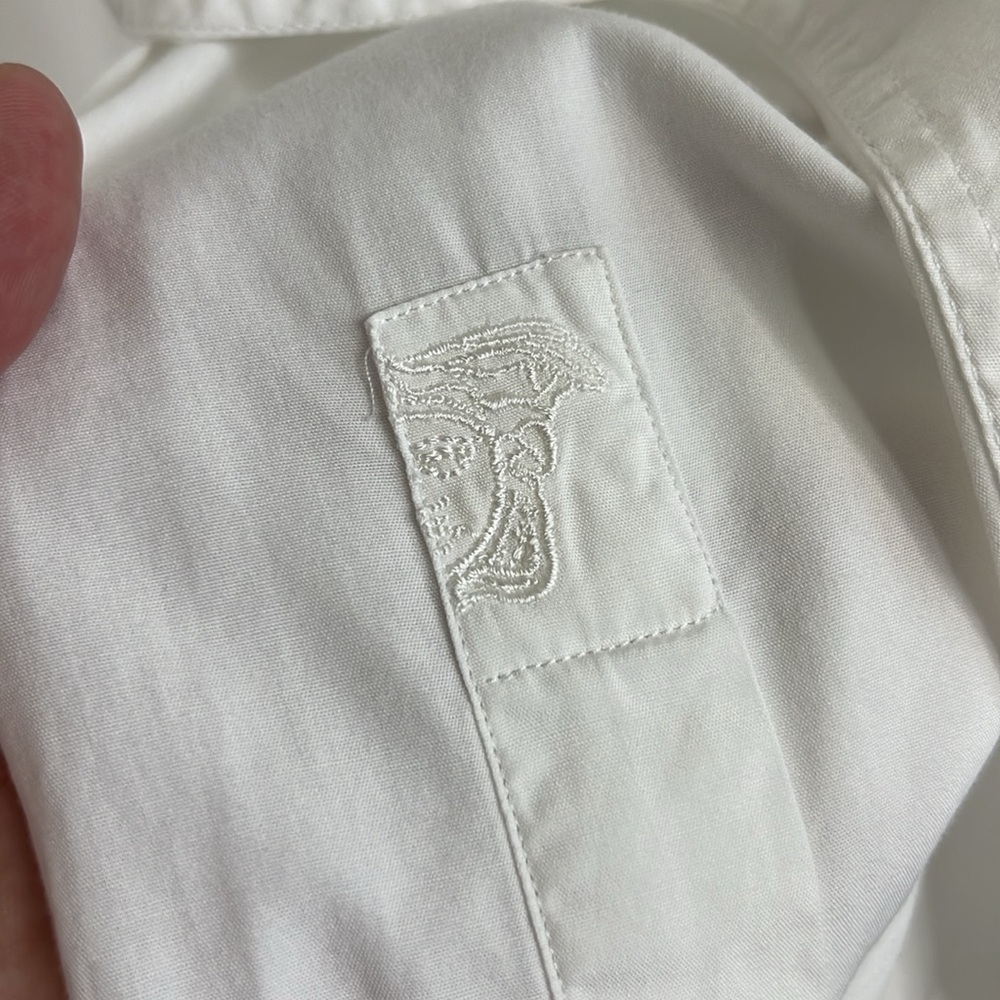 Versace Collection Button Down Embroidered Logo M… - image 4